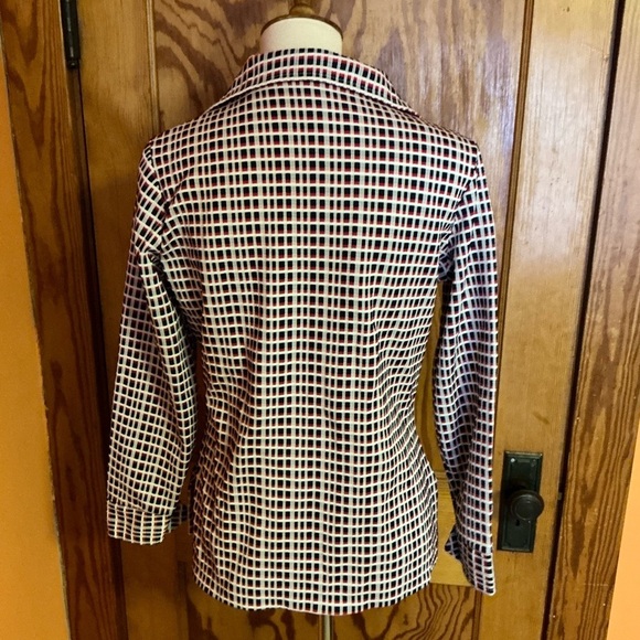 Vtg 70s American Woman Polyester Shirt - Picture 7 of 7